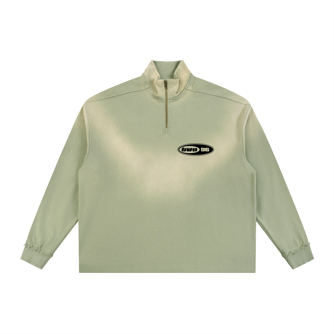 Quarter Zip Sweater "Matcha"