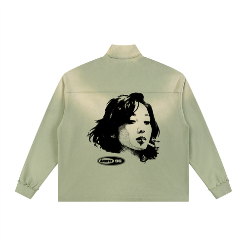 Quarter Zip Sweater "Matcha"