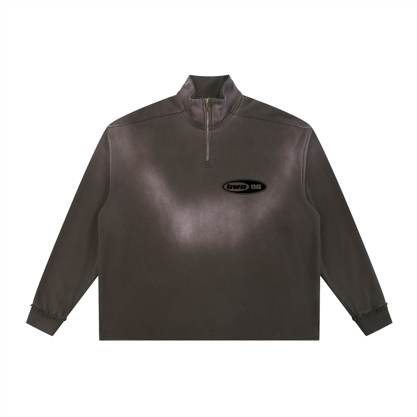 Quarter Zip Sweater "Mocha"