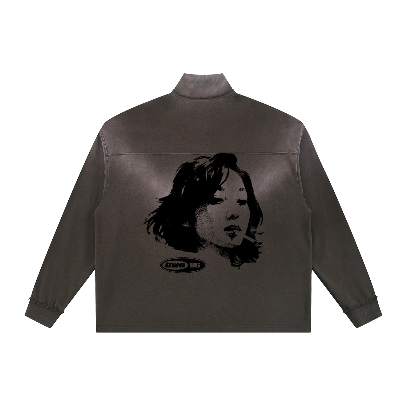 Quarter Zip Sweater "Mocha"